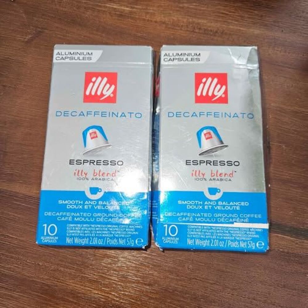 Illy Decafinated Coffee Aluminum Capsules